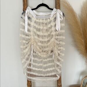 For Love And Lemons Romy Midi Slip Skirt